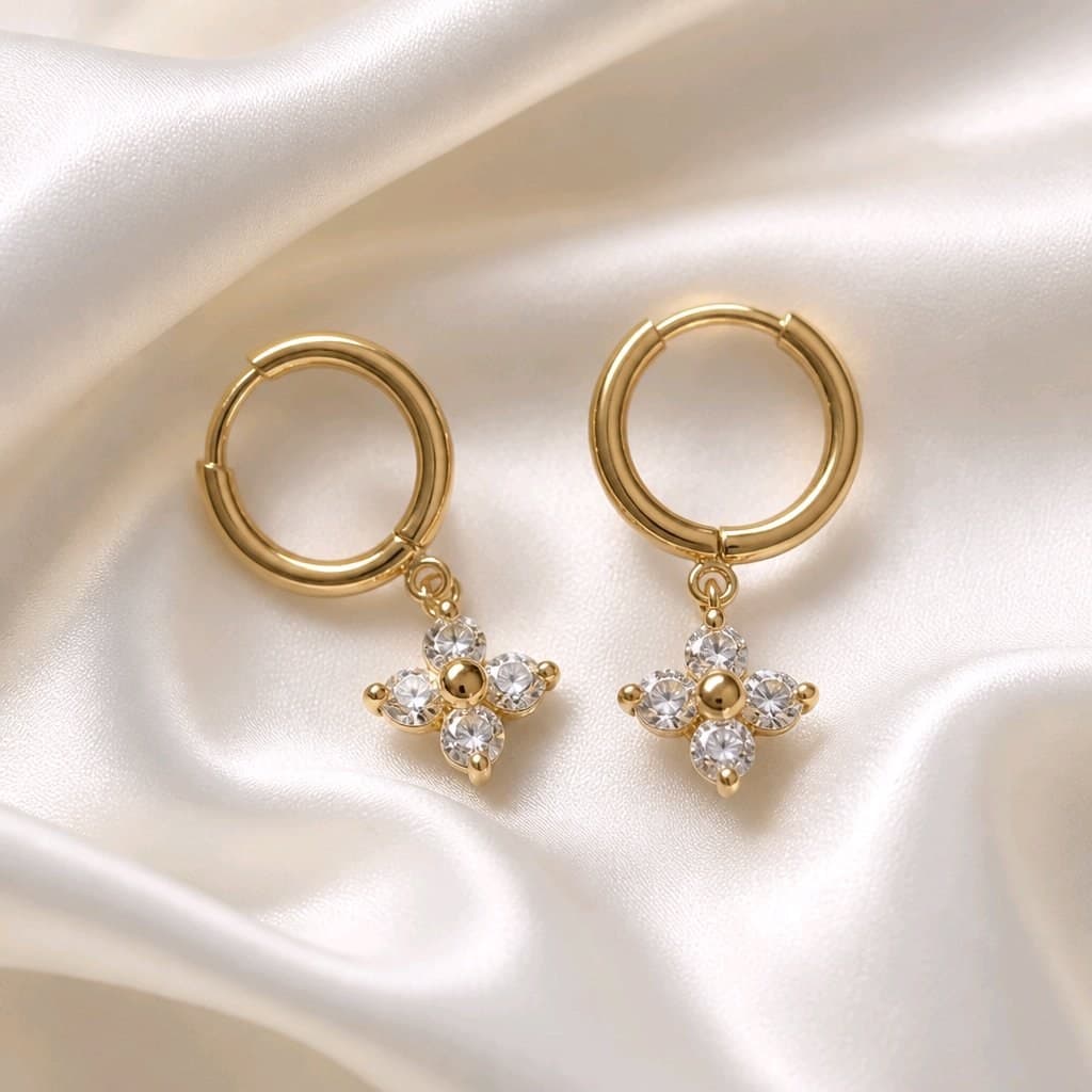 Set Aurélie – Ohrringe Flora